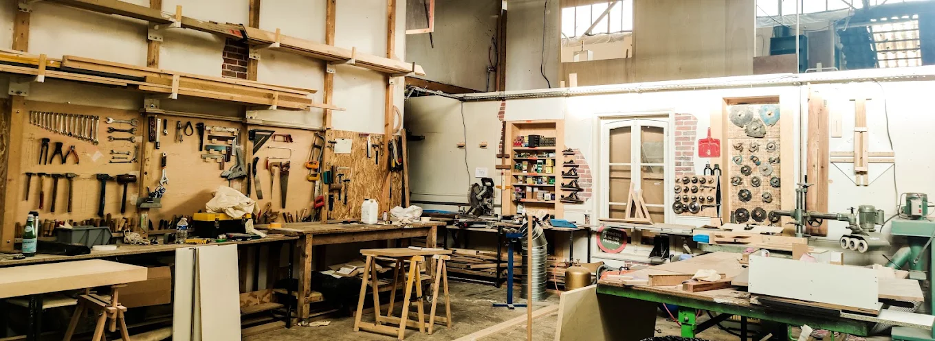 Établi de l'Atelier Mokuzaï